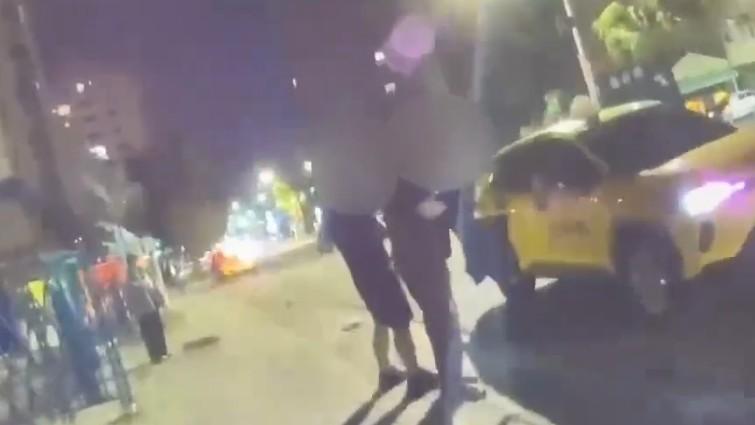 碎念1公里還嗆不停！高雄酒客惹毛運將停車開扁　路邊上演全武行