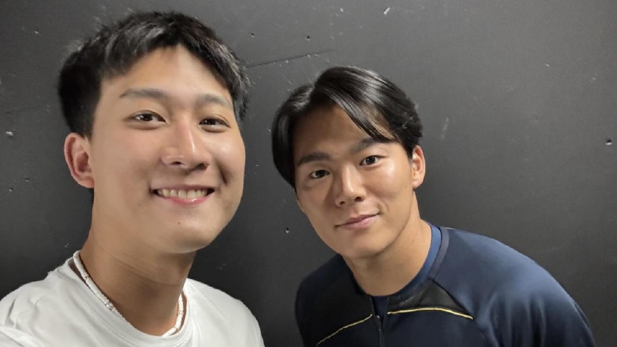 比賽也不忘追星！沙子宸曬與山本由伸合照喊「偶像」　網打氣：你也會變成他那樣