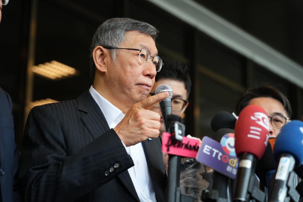 稱賴清德選戰策略復刻阿扁挑起對立　柯文哲：狗改不了吃屎