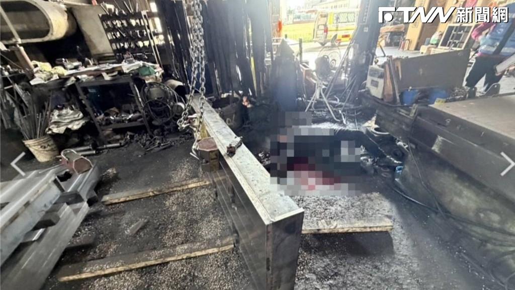 台南機械廠鋼板墜落！移工頭部重擊「開放性骨折」慘死　勞檢勒令停工
