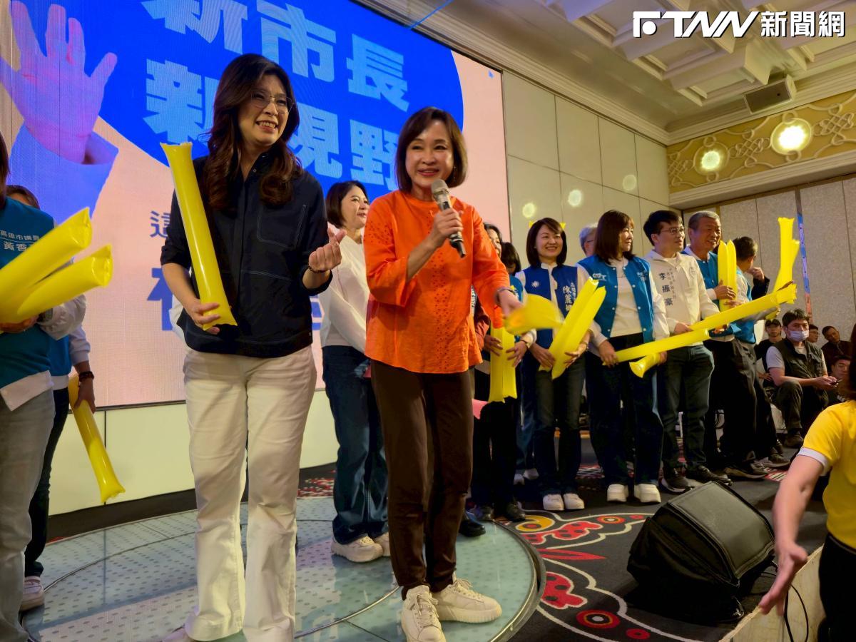 柯志恩拚翻轉當高雄第二位女市長　鄭麗文：國民黨女性縣市長都獲肯定「就差柯志恩」