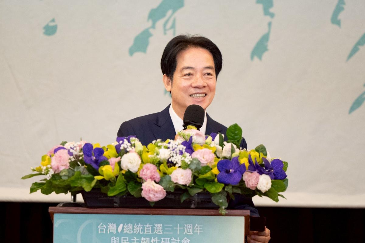 總統直選30週年！賴清德曝3大意義　猛轟馬政府未達633經濟目標