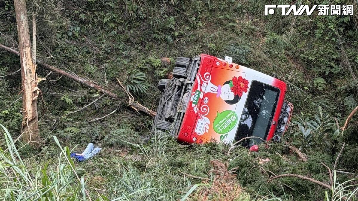 杉林溪遊園車墜谷1死7傷！網揭一年前驚險往事　直呼「當時真是命大」