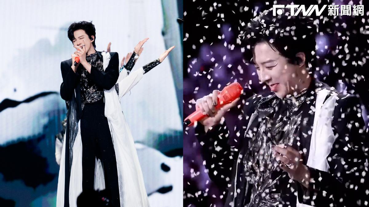 影／劉宇寧演唱會紙片雪灑過頭狂飛進嘴　邊唱邊「呸」笑喊：少放點都是我的錢！